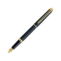 Перьевая ручка Waterman Hemisphere, цвет: MattBlack, перо: F