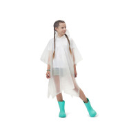 Пончо «Hawaii» c чехлом детский, белый