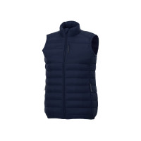 Женский утепленный жилет Pallas  из переработанных материалов по стандарту GRS - Темно - синий