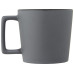 Cali Керамическая кружка объемом 370 мл с матовой отделкой - сплошной черный / Matted Grey