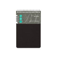 Бизнес - блокнот А5 (135 х 198 мм.) "xPro" 60 л., черный