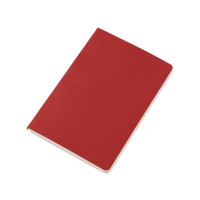 Блокнот в гибкой обложке A5 «Виспи 2.0» в клетку, красный