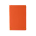 Блокнот в твердой обложке A5 «Виспи 2.0» в клетку, оранжевый