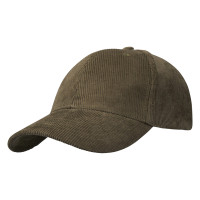 "Hutton" 6-панельная бейсболка из переработанного хлопка - Зеленый лесной