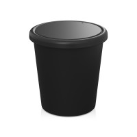 Americano® Piccolo кружка объемом 100 мл с крышкой - сплошной черный