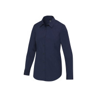 Carnelian женская рубашка из поплина - Navy Blue