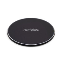 Беспроводное зарядное устройство Rombica  «NEO Core Quick» c быстрой зарядкой, черный (с лого)