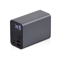 Внешний аккумулятор для ноутбуков «EpIQ», 100 Вт, 30000 mAh, темно-серый