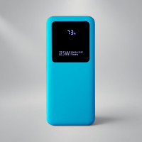 Внешний аккумулятор Kris soft touch, 10000mAh (Голубой)