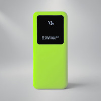 Внешний аккумулятор Kris soft touch, 10000mAh (Светло-зелёный)
