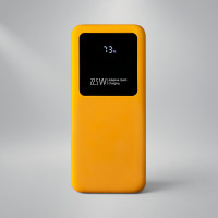 Внешний аккумулятор Kris soft touch, 10000mAh (Жёлтый)