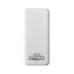 Внешний аккумулятор Kris soft touch, 10000mAh (Белый) Внешний аккумулятор Kris soft touch, 10000mAh (Белый)