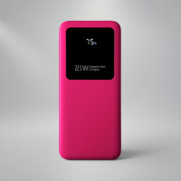 Внешний аккумулятор Kris soft touch, 10000mAh (Розовый)