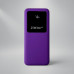 Внешний аккумулятор Kris soft touch, 10000mAh (Фиолетовый) Внешний аккумулятор Kris soft touch, 10000mAh (Фиолетовый)