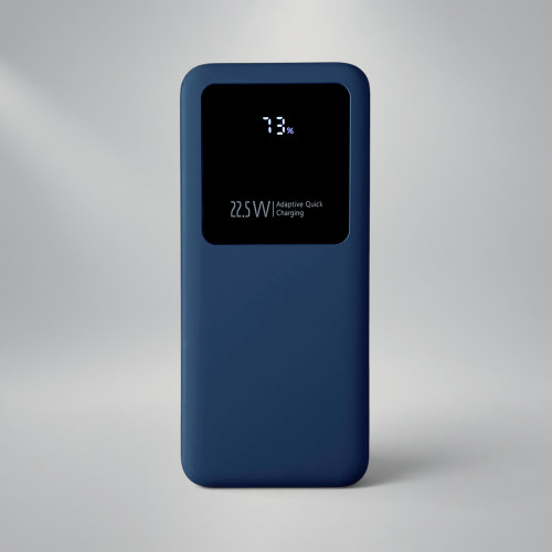 Внешний аккумулятор Kris soft touch, 10000mAh (Тёмно-синий) Внешний аккумулятор Kris soft touch, 10000mAh (Тёмно-синий)