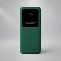 Внешний аккумулятор Kris soft touch, 10000mAh (Тёмно-зелёный)