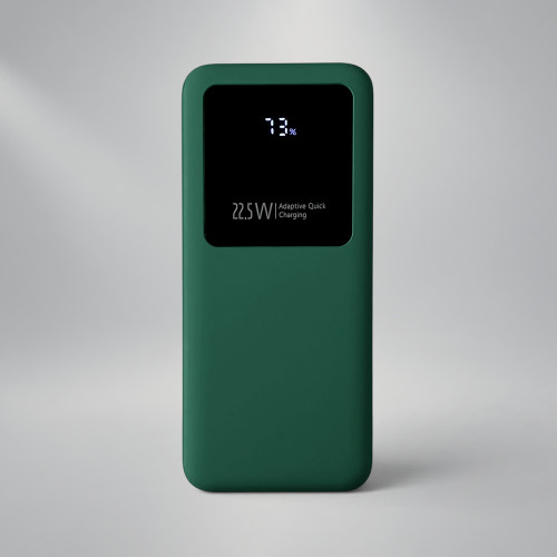 Внешний аккумулятор Kris soft touch, 10000mAh (Тёмно-зелёный) Внешний аккумулятор Kris soft touch, 10000mAh (Тёмно-зелёный)