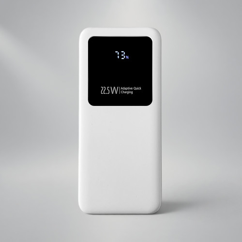 Внешний аккумулятор Kris soft touch, 10000mAh (Белый) Внешний аккумулятор Kris soft touch, 10000mAh (Белый)