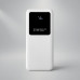 Внешний аккумулятор Kris soft touch, 10000mAh (Белый) Внешний аккумулятор Kris soft touch, 10000mAh (Белый)