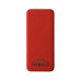 Внешний аккумулятор Kris soft touch, 10000mAh (Красный)