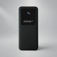 Внешний аккумулятор Kris soft touch, 10000mAh (Чёрный)