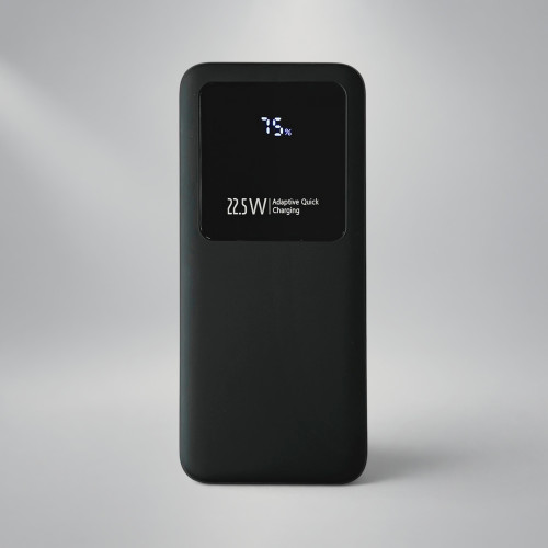 Внешний аккумулятор Kris soft touch, 10000mAh (Чёрный) Внешний аккумулятор Kris soft touch, 10000mAh (Чёрный)