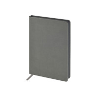 Ежедневник А5 "Megapolis Color New" soft-touch, серый