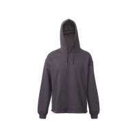 Худи оверсайз «Alpha.01» унисекс, темно-серый