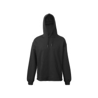 Худи оверсайз «Alpha.01» унисекс, черный