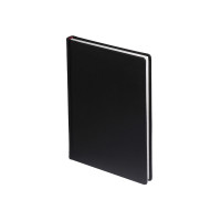 Ежедневник А5 датированный «Velvet» 2025, черный