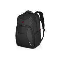 Рюкзак WENGER Cosmic 17", чёрный, переработанный ПЭТ/ПВХ/полиэстер, 34 x 23 x 49 см, 30 л