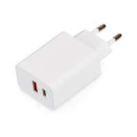 Сетевое зарядное устройство c выходами USB-A и USB-C «Recharger», 10 Вт, белый