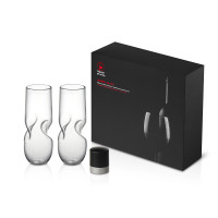 Набор из двух бокалов и пробки для шампанского "Bubbly Bliss"