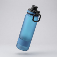 Бутылка «Misty» с ручкой, 850 мл, голубой